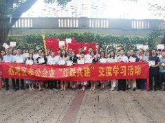 公司党支部副书记参与荔湾区“红联共建”企业党怨佝治生日会